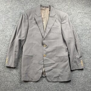 Armani Collezioni Mens Blazer 40R Gray Made in‎ Italy Neiman Marcus Sport Coat